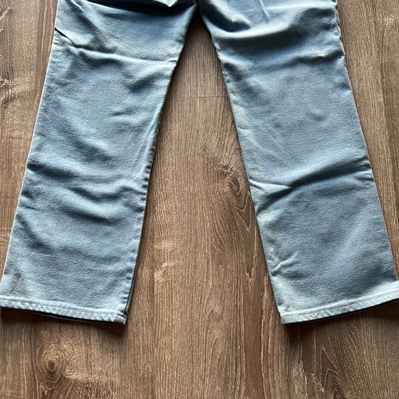 Vintage Wrangler Soft Blue Cotton Jean Pants Size 36x30 - Picture 10 of 10